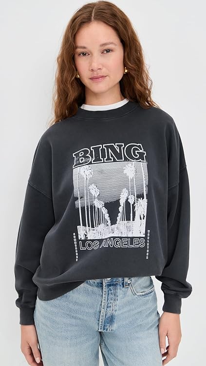 ANINE BING Women's Miles Bing Tour Sweatshirt