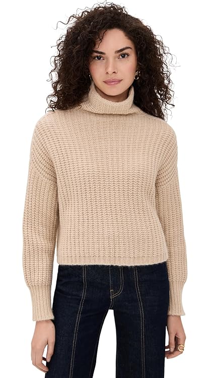 Ulla Johnson Women's Veron Alpaca Knit Turtleneck Pullover