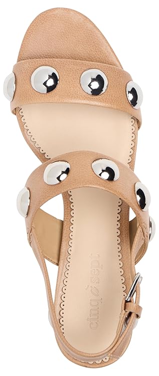 Cinq à Sept Women's Gemma Studded Block Heel Sandal
