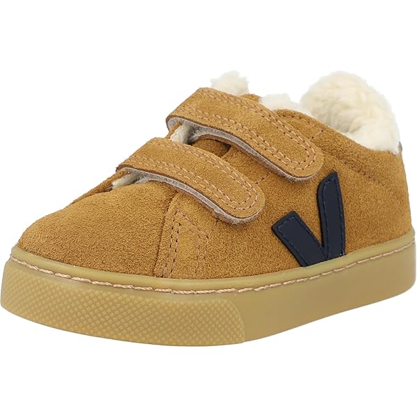 Veja Small Esplar Winter Suede Sneaker, 29, Brown