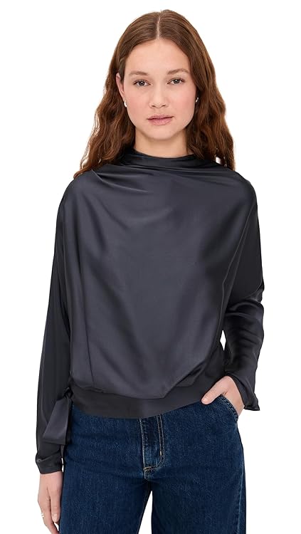 STAUD Women's Phoebe Silk Top