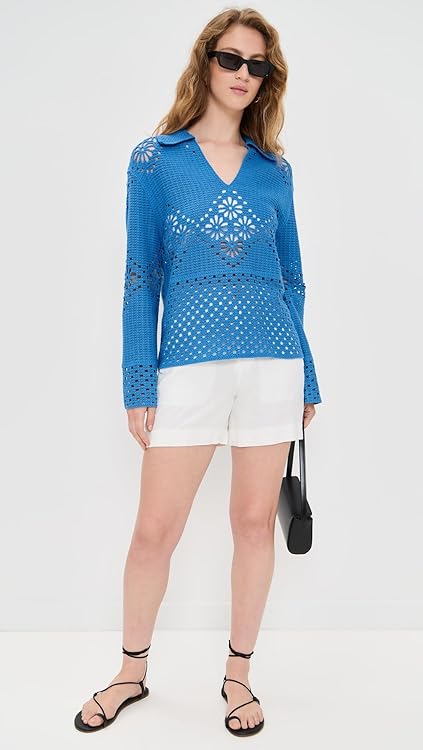 Rails Women's Louiza Crochet Sweater