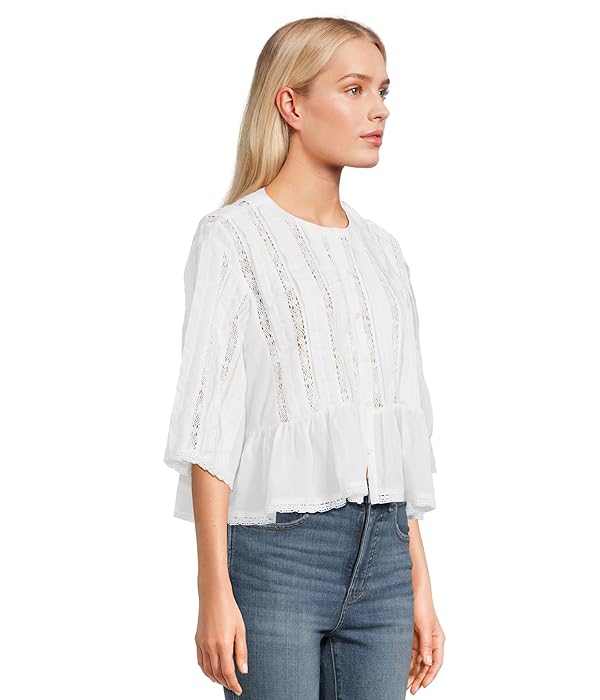 Madewell Women's Bobbi Top - Cotton Viscose Voile