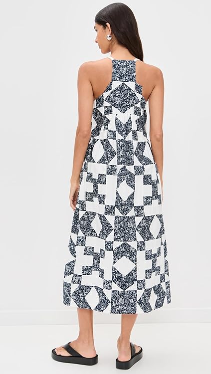 Sea Women's Ana Patchwork Print Tank Dress