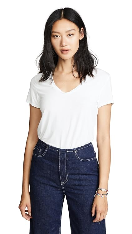 Splendid Women's Sloane Short Sleeve Scoop Tee Shirt