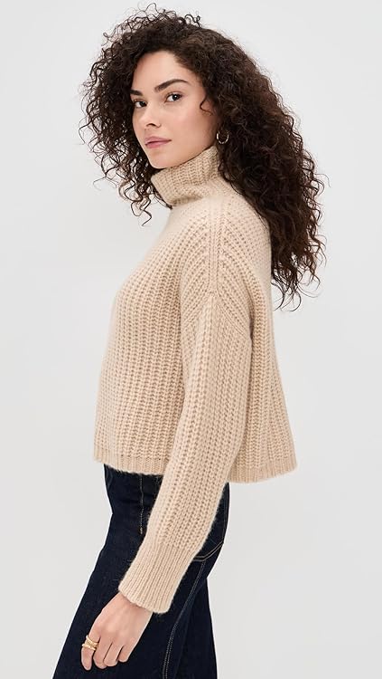 Ulla Johnson Women's Veron Alpaca Knit Turtleneck Pullover
