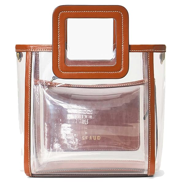 STAUD Women's Minnesota Vikings Clear Mini Shirley Bag