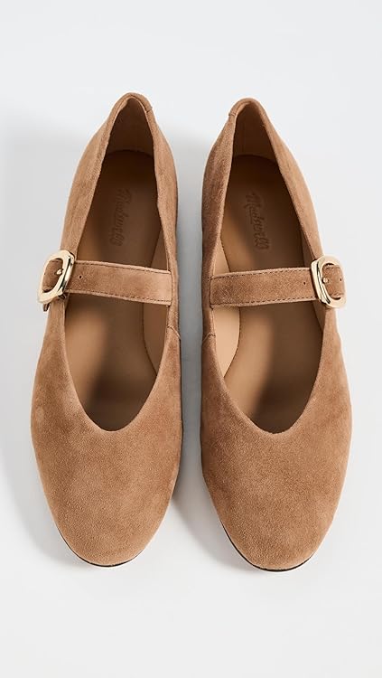 Madewell Womens Hera Suede Mary Jane