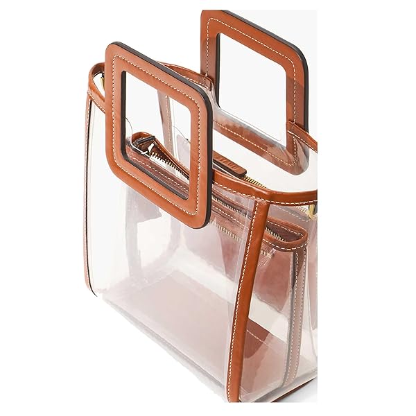 STAUD Women's Pittsburgh Steelers Clear Mini Shirley Bag