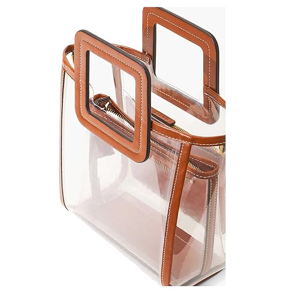 STAUD Women's Tennessee Titans Clear Mini Shirley Bag
