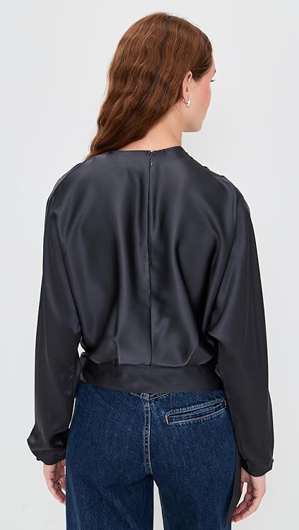 STAUD Women's Phoebe Silk Top