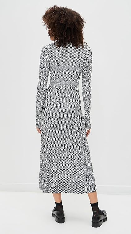 Ganni Women's Spacedyed Knit Dress