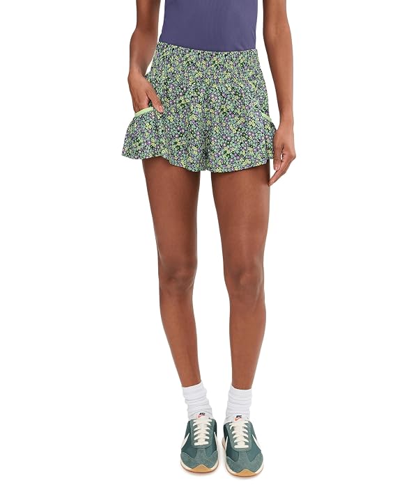 Free People Womens Get Your Flirt on Print Shorts