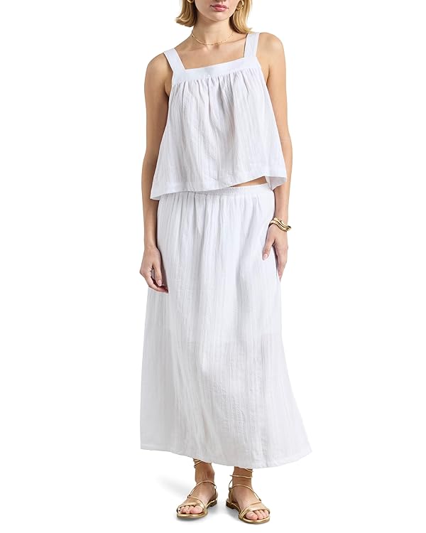 Splendid Women's Woven Jacquard Tank Top