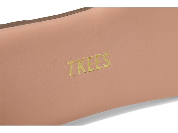 TKEES Women's Square Toe Twiggy Sandals
