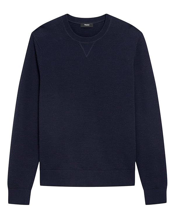 Theory Men's Myhlo Long Sleeve Crew Neck in Breach