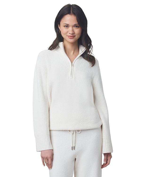 Splendid Women's Splendid X @Cellajaneblog Quarter Zip Sweater