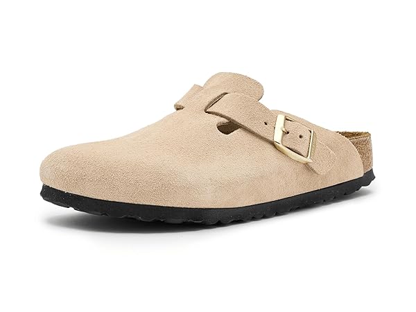 Birkenstock Womens Boston - Suede
