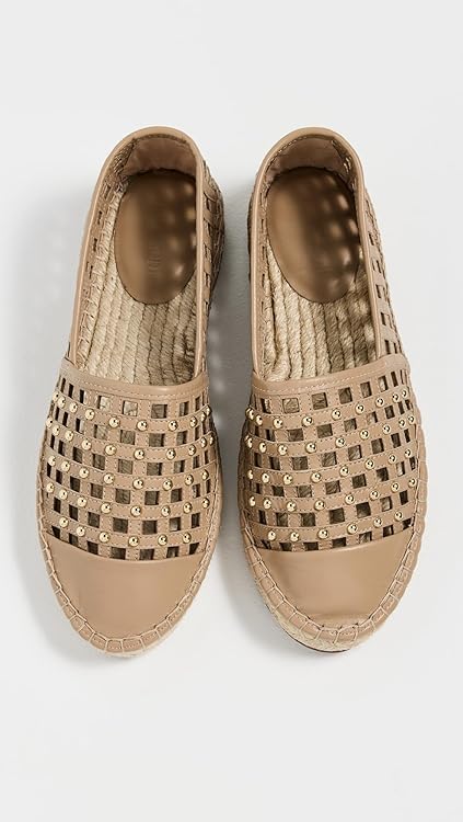 Cinq à Sept Women's Rochel Cage Studded Espadrille Flats