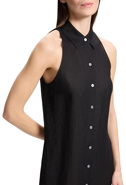 Theory Women's Halter Neck Shirt Dress