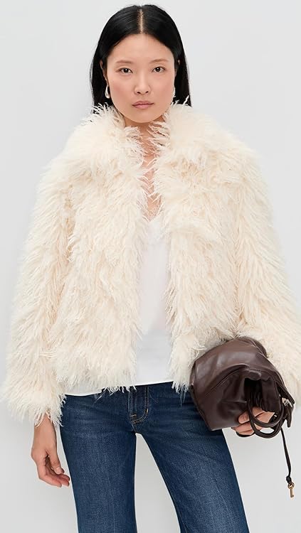 Cinq à Sept Women's Geraldine Faux Fur Coat