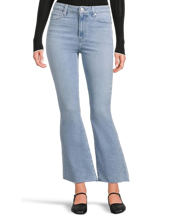 Paige Womens Claudine Raw Hem
