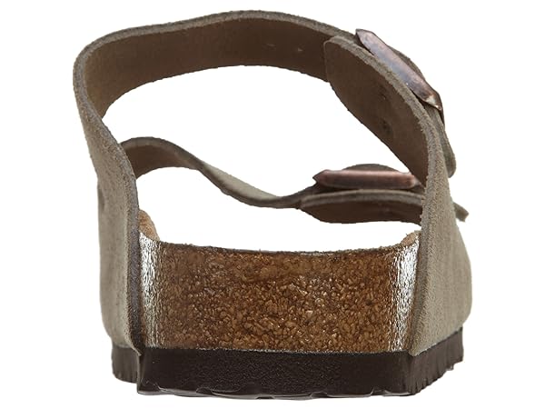 Birkenstock Arizona Soft Footbed Taupe Suede Regular Width - EU Size 37 / Women's US Size 6-6.5