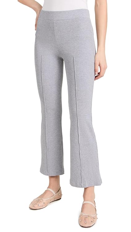 DONNI. Women's Rib Kick Flare Trousers