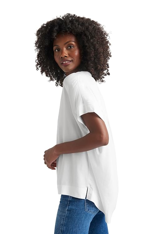 Splendid Women's Womens Wynne Crepe Short Cap Sleeve Blouse