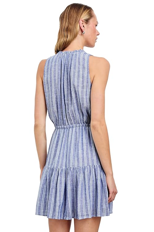 Lake View Stripe Albany Mini Dress by Rails