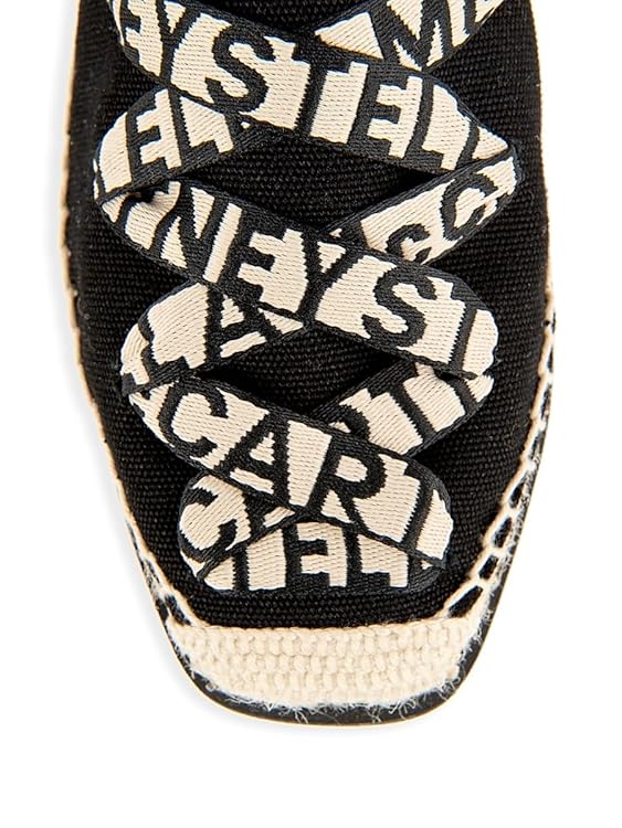 Gaia Logo Canvas Platform Espadrilles