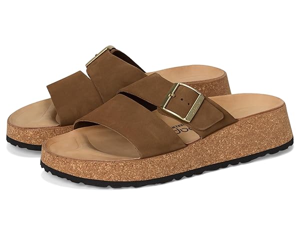 Birkenstock womens Papillio By Birkenstock Almina Platform Sandal - Nubuck