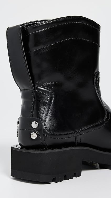 Ganni Women's Studs Crinkle Oleatex Low Boots