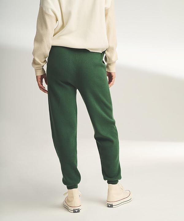NAADAM Women's Cafe Cotton Cashmere Cropped Jogger
