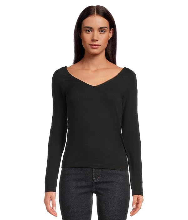 Madewell Women's Double V-Neck Top
