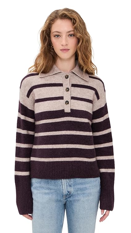 Madewell Women's CloudSoft Polo Sweater