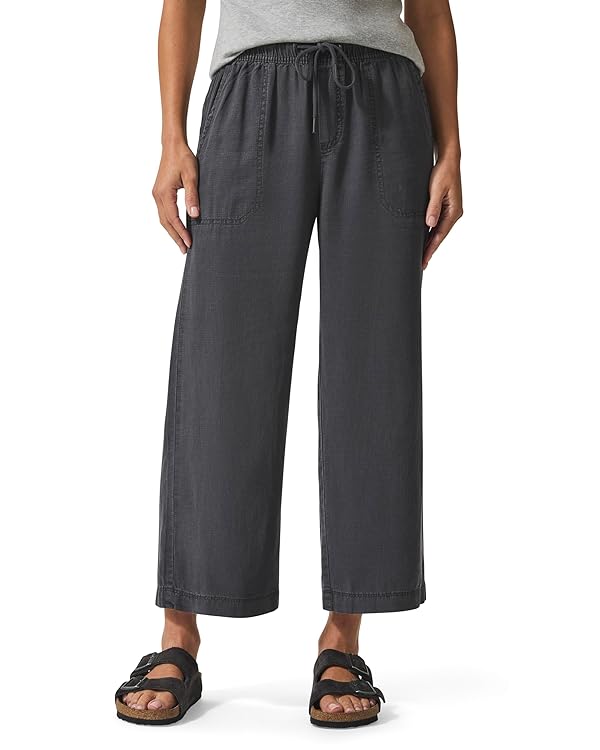 Splendid Womens Angie Crop Wide Leg Pant