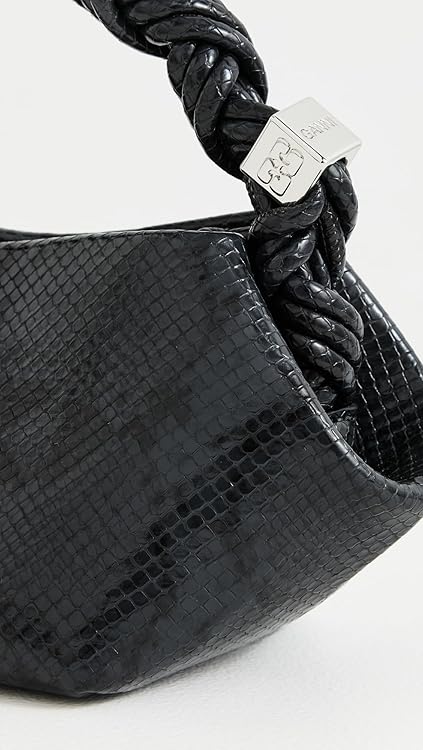 Ganni Women's Mini Snake Bou Bag