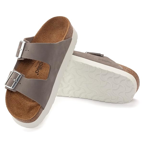 Birkenstock Women's Platform Arizona Pl Dove Gray Nb N