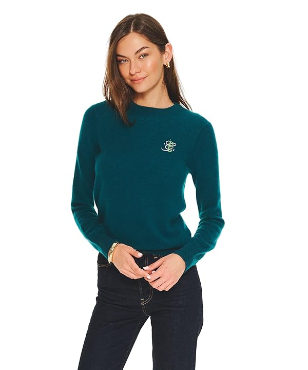 NAADAM Women's Wicked Glinda & Elphaba Cashmere Sweater