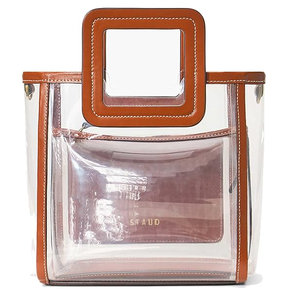 STAUD Women's Tennessee Titans Clear Mini Shirley Bag