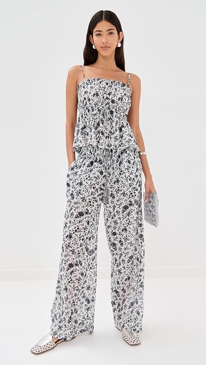 Ulla Johnson Women's Azra Wide Leg Pants Coverup
