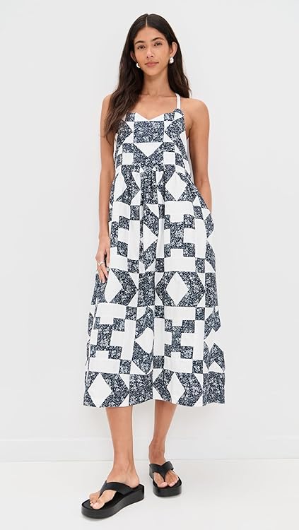 Sea Women's Ana Patchwork Print Tank Dress