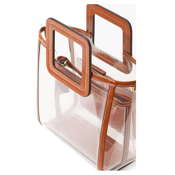 STAUD Women's New York Jets Clear Mini Shirley Bag