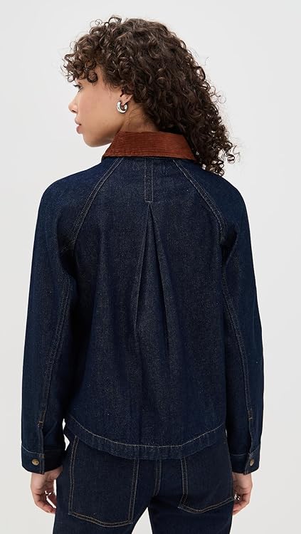 Madewell Women's Denim Trapeze Jacket
