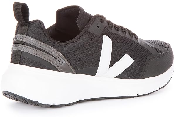 Veja Women's Condor Performance Sneakers, Black/White, 8 Medium US