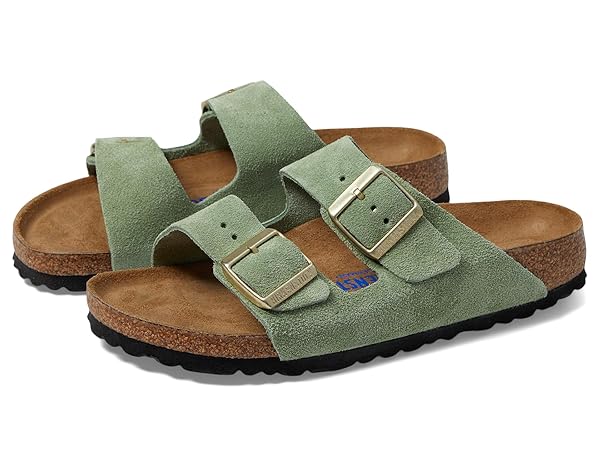 Birkenstock Women's Arizona Soft Footbed-Suede Sandal