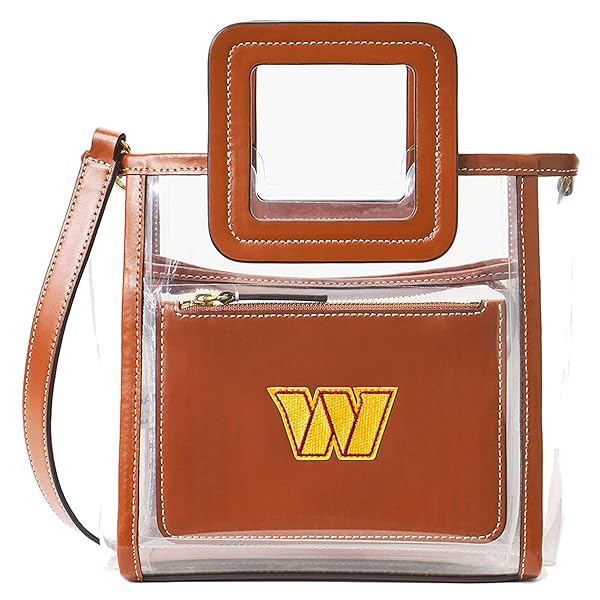 STAUD Women's Washington Commanders Clear Mini Shirley Bag