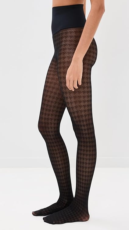 commando Women's Houndstooth Sheer Tights