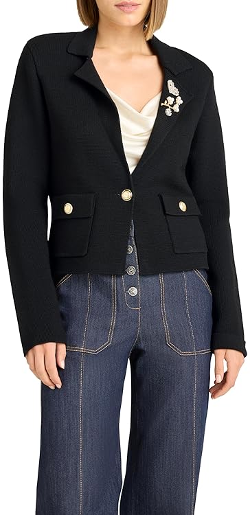 Cinq à Sept Women's Cropped Laynee Blazer